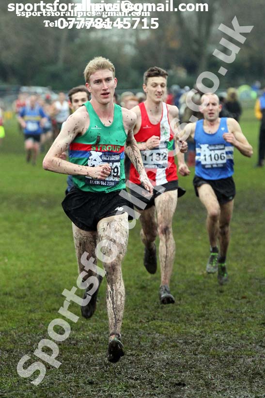 Senior and under-23 women, 2019 European Cross Country Trials and British Cross Challenge, Sefton Park, Liverpool.  Photo: David T. Hewitson/Sports for All Pics
